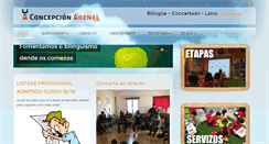 Desktop Screenshot of ccarenal.es